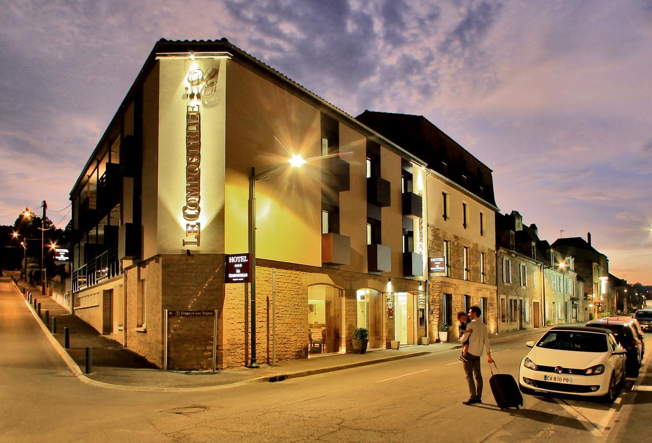 Hotel De Compostelle Sarlat-la-Caneda Luaran gambar
